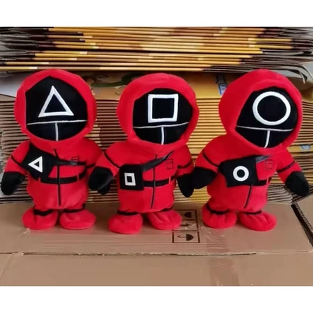 (Tma) Mainan Anak Boneka KAKTUS SQUID GAME Goyang Menari Bisa Bicara