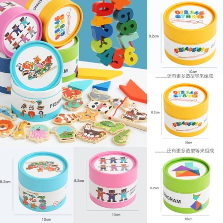 Tma / Mainan Edukasi Anak Puzzle Tabung / Mainan Puzzle / Mainan Anak / Mainan Interaksi IQ Anak
