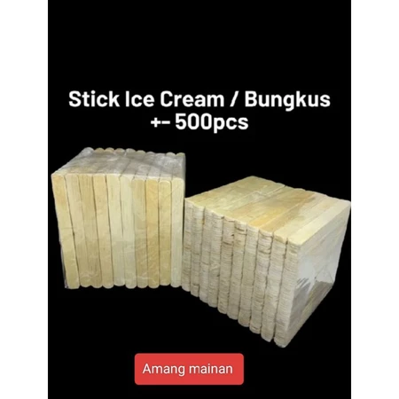 Stik kayu / Stike es krim polos