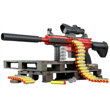 Yoli Toys - Mainan Anak TOY GUN M416 ASSAULT RIFLE Tembakan Eva Soft Bullet Series 806