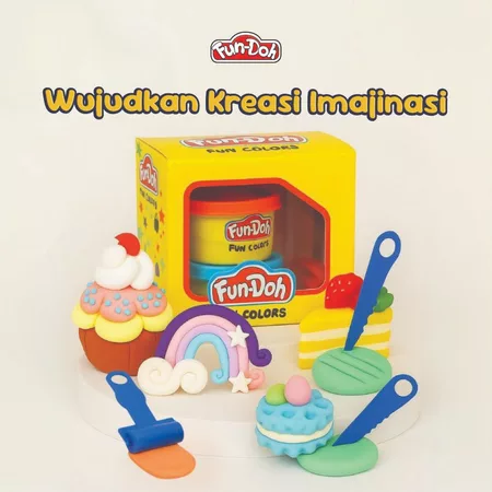 COD FUNDOH ROLLER AND KNIFE Mainan Lilin Plastisin Clay Malam Edukasi Kreasi Seni Isi Ulang Fundoh Lilin Anak Toys