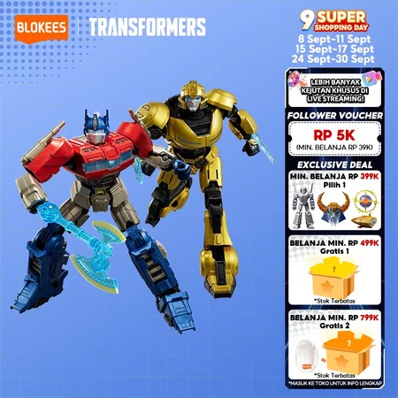 BLOKEES Transformers ONE Classic Class Mainan Robot Toys Action Figure | Plastic Model Action Figure Mainan Birthday Gift Toys
