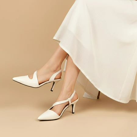 Sepatu Wanita Murah Dinara Gita PO Sepatu Sandal Wanita Mules Heels Hak 7cm