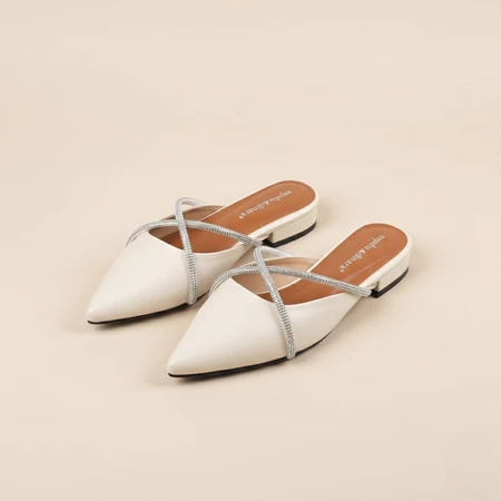 Sepatu Wanita Murah Dinara Citra Sandal Wanita Mules Heels 2 Cm