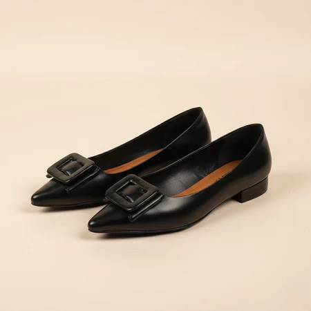 Sepatu Wanita Murah Dinara Smart Sepatu Pantofel Wanita Mules Heels 2 Cm
