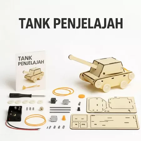 Acosta STEM Mainan Sains Kode B Set Lengkap Edukasi DIY Robotik Robotic Pemula Creator Block Electric Sains Science toys