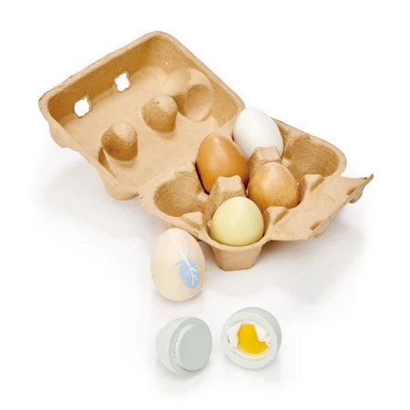Tender Leaf Toys - Wooden Eggs TL8285