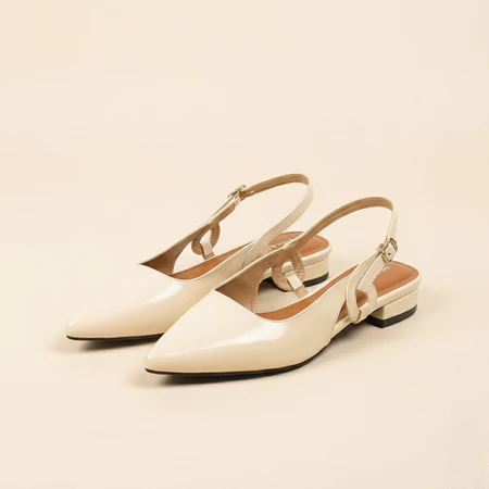 Sepatu Wanita Murah Dinara - Fortune #Sepatu Sandal Wanita Slip On Mules Heels 2 Cm
