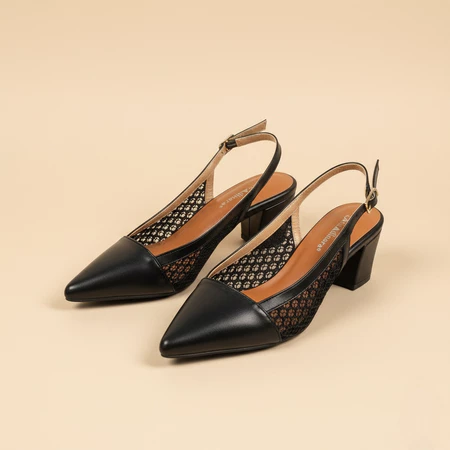 Sepatu Wanita Murah Dinara Nahda PO Sepatu Sandal Wanita Mules Heels 5 Cm