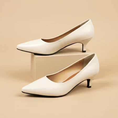 Sepatu Wanita Murah Dinara Tialie PO Sepatu Pantofel Wanita Mules Heels 5 Cm