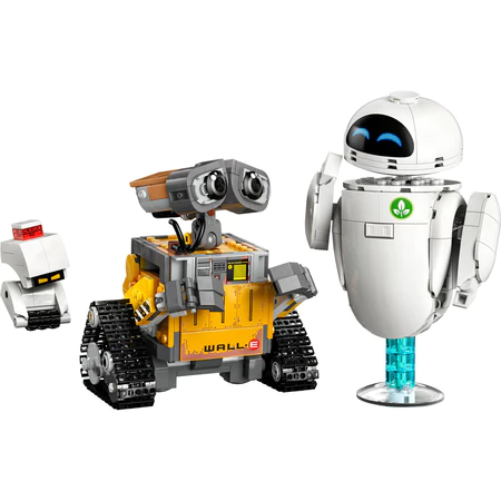 LEGO Disney 43279 WALL-E and EVE (811 Pieces), Building Block, Toys, Bricks