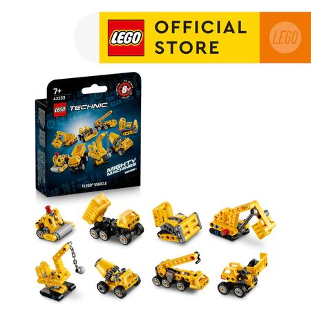 LEGO Technic 42233 Mighty Machines (44 Pieces), Toys, Building Block, Mainan Anak Laki Laki